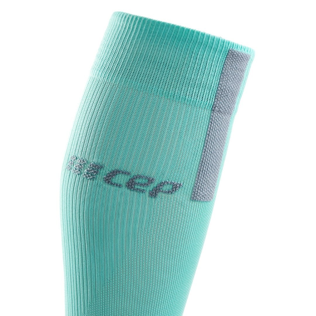 Tall Compression Socks 3.0, Women, Ice/Grey, Logo Detail