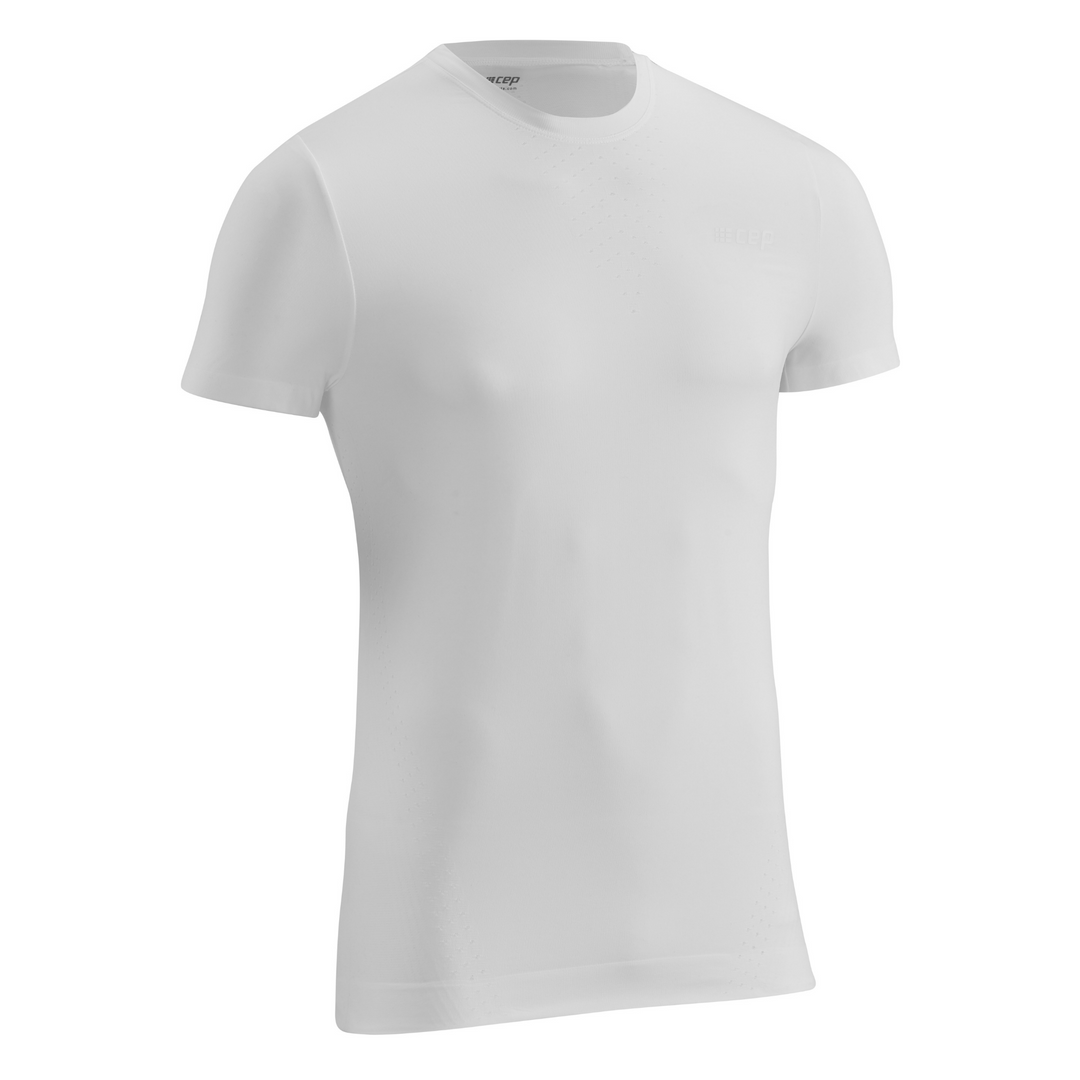 Ultralight Short Sleeve Shirt, Men, White, Front View