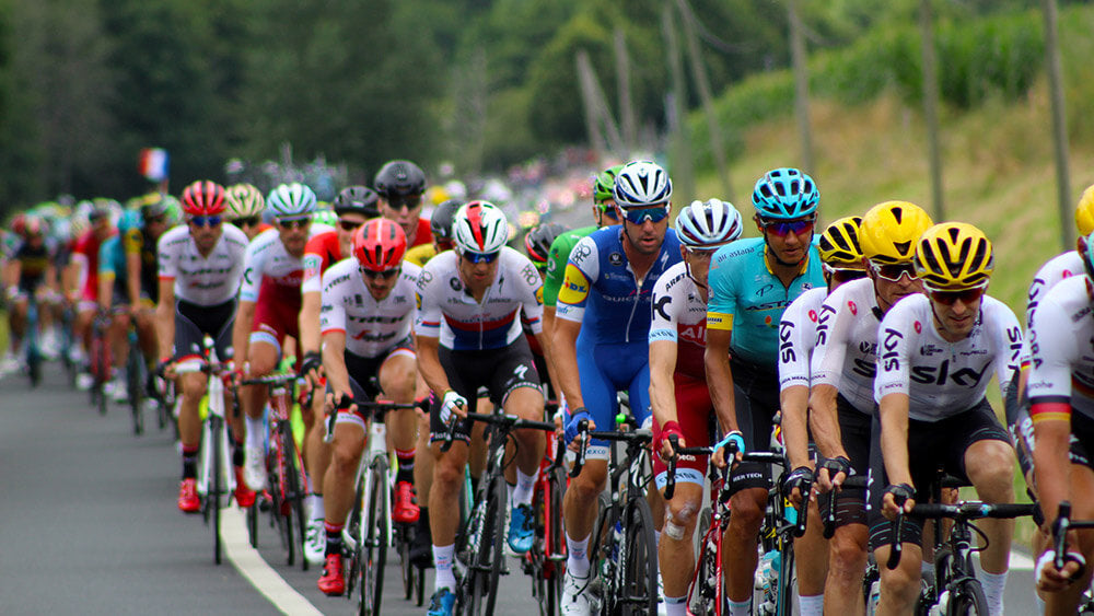 Compressão Cep no Tour de France 2016