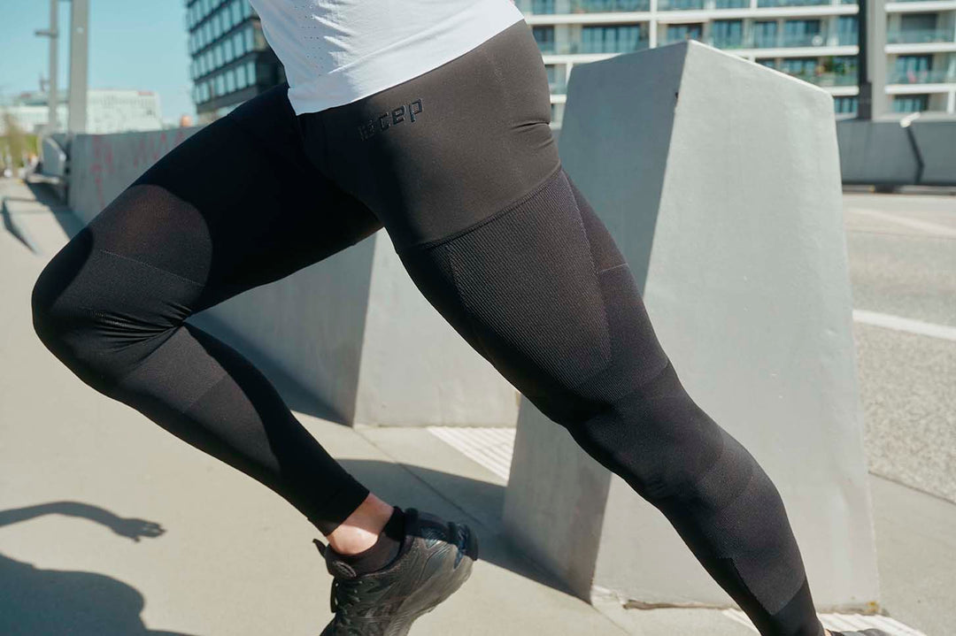 runner in cep tights