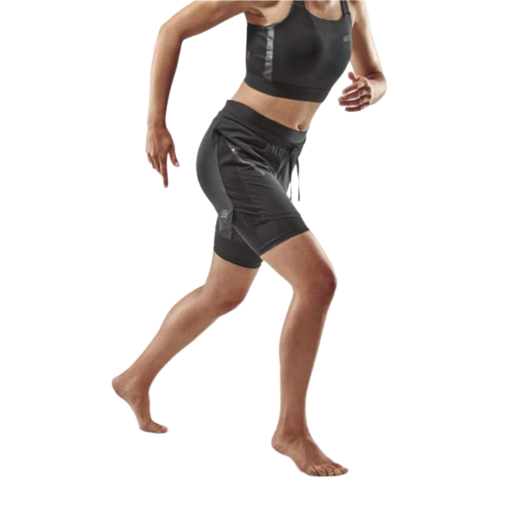CEP 2 in 1 Training Shorts Women L Black