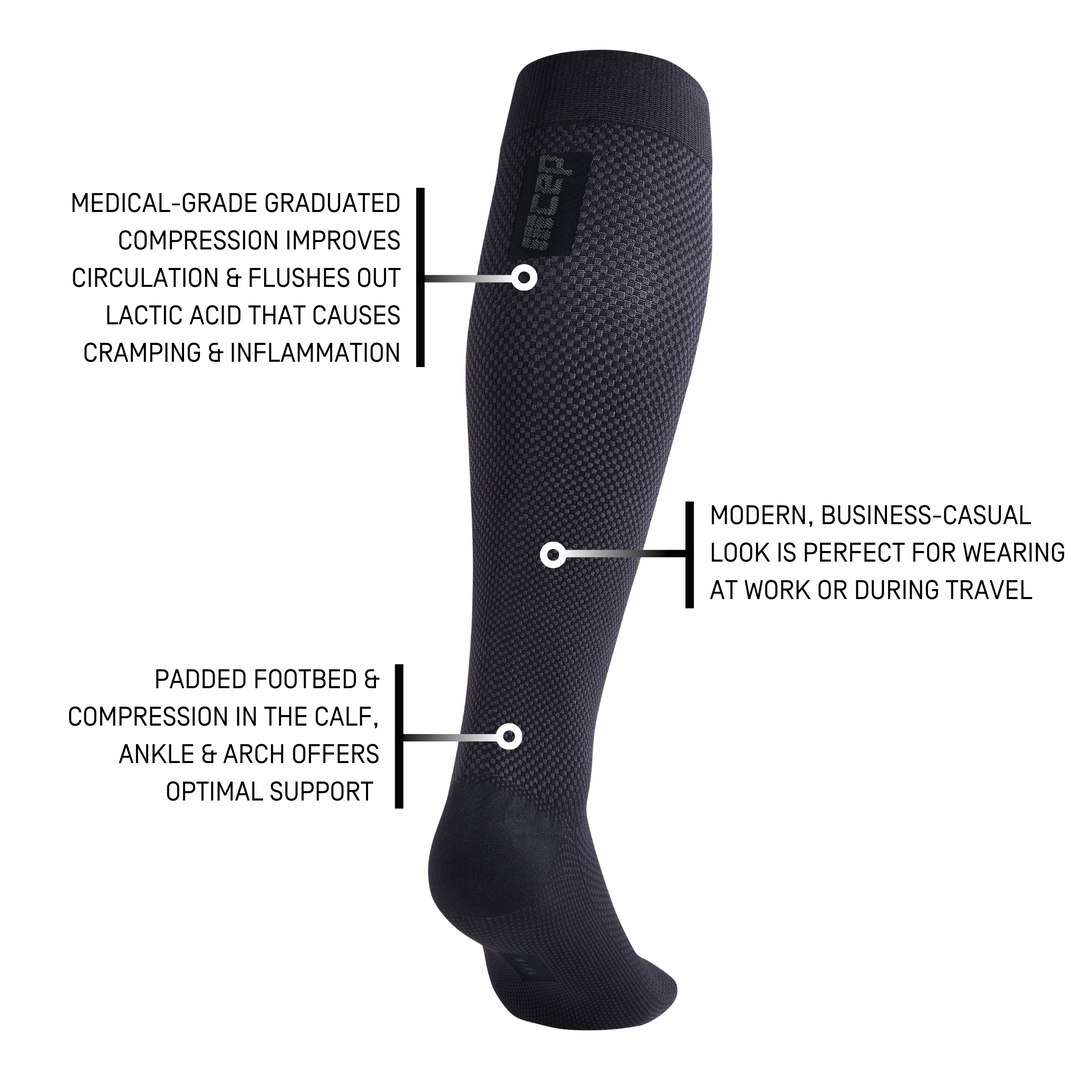 Men's Allday Tall Compression Socks, Business Socks