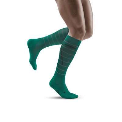 Reflective Tall Compression Socks, Men