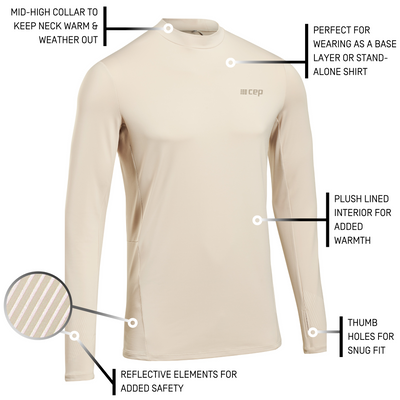Cold Weather Long Sleeve Shirt, Men