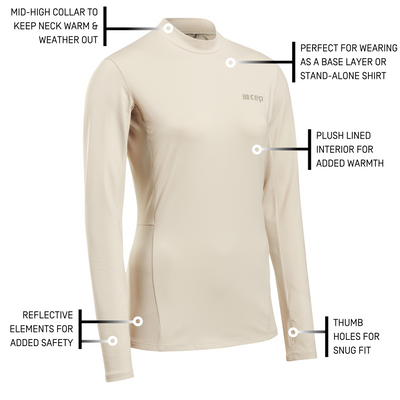 Cold Weather Long Sleeve Shirt, Women