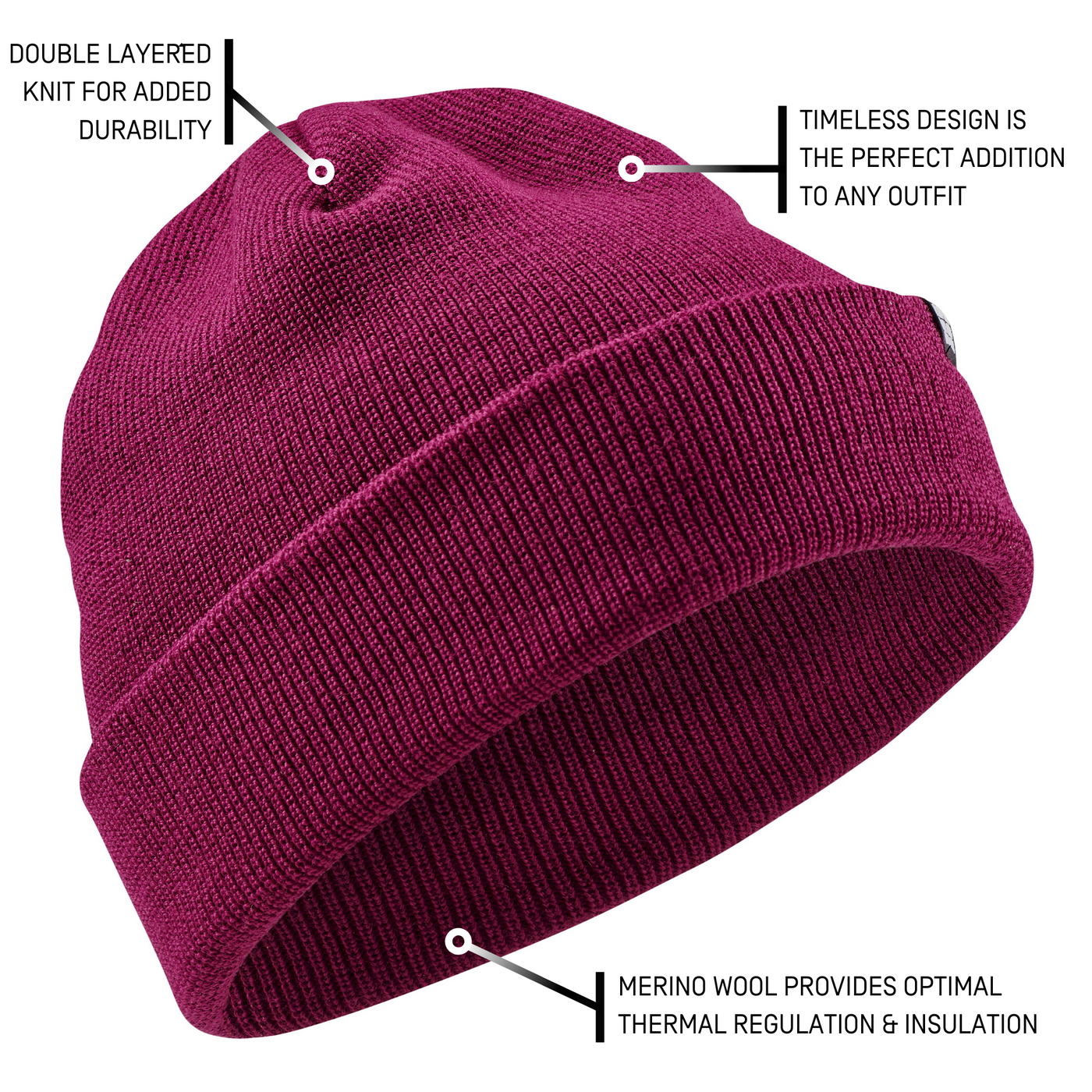 Cold Weather Merino Beanie