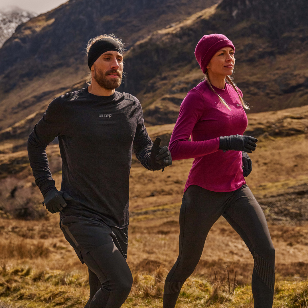 Cold Weather Merino Shirt for Men CEP Compression Sportswear