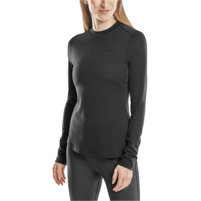 Cold Weather Merino Long Sleeve Shirt, Women