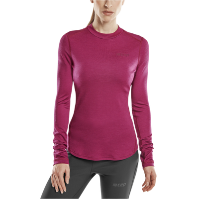 Cold Weather Merino Long Sleeve Shirt, Women