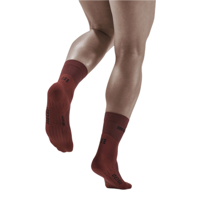 Cold Weather Mid Cut Compression Socks, Men