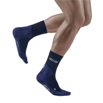 Cold Weather Mid Cut Compression Socks, Men