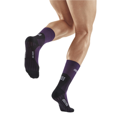 Cold Weather Mid Cut Compression Socks, Men