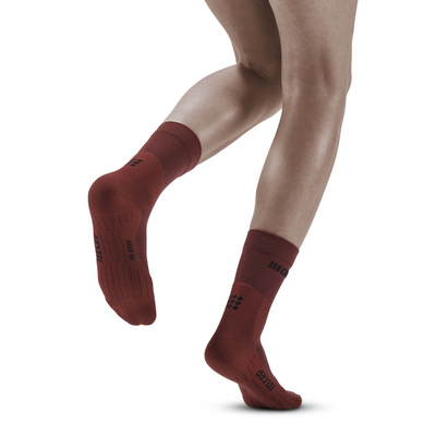 Cold Weather Mid Cut Compression Socks, Women