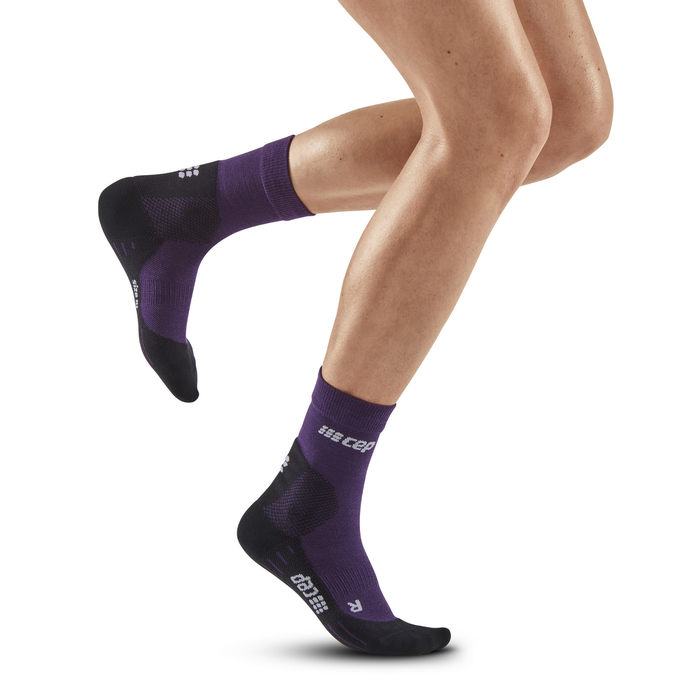 Cold Weather Mid Cut Compression Socks, Women