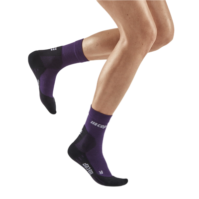 Cold Weather Mid Cut Compression Socks, Women