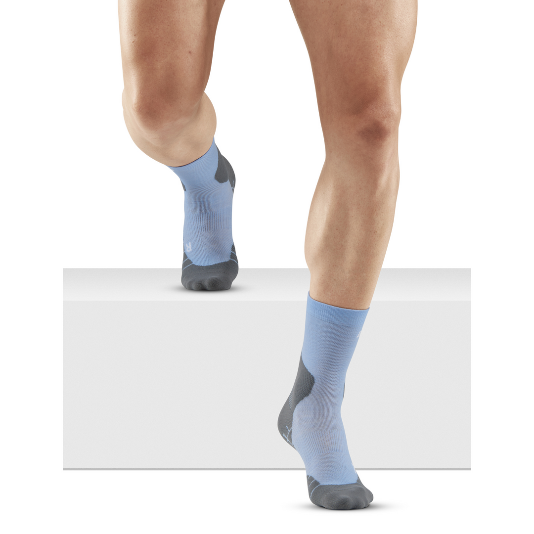 Πεζοπορία ελαφριές κάλτσες συμπίεσης μεσαίας κοπής, ανδρικές