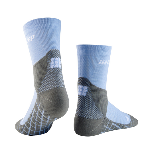 Hiking Light Merino Mid Cut Compression Socks, Women