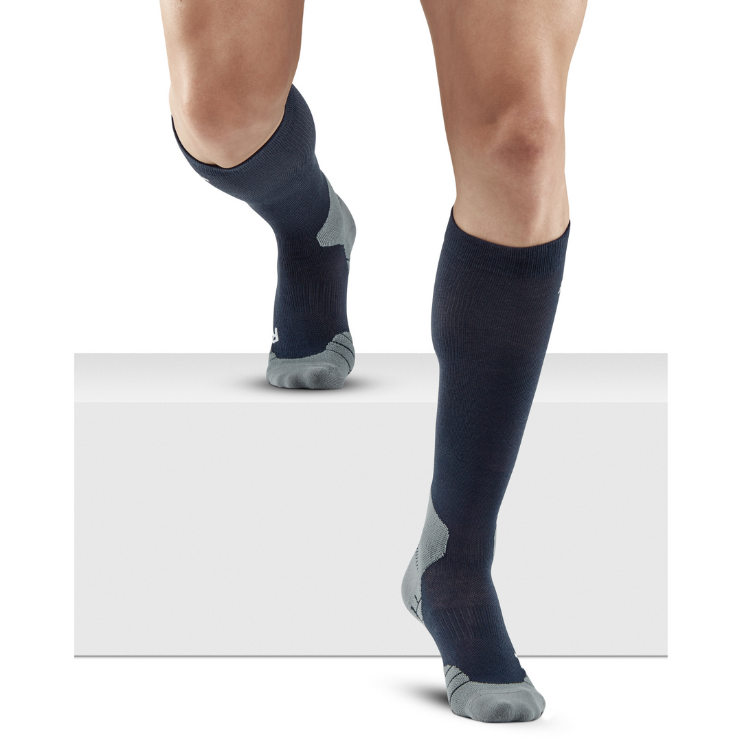Ανδρικές κάλτσες συμπίεσης ελαφριές μερίνο πεζοπορίας
