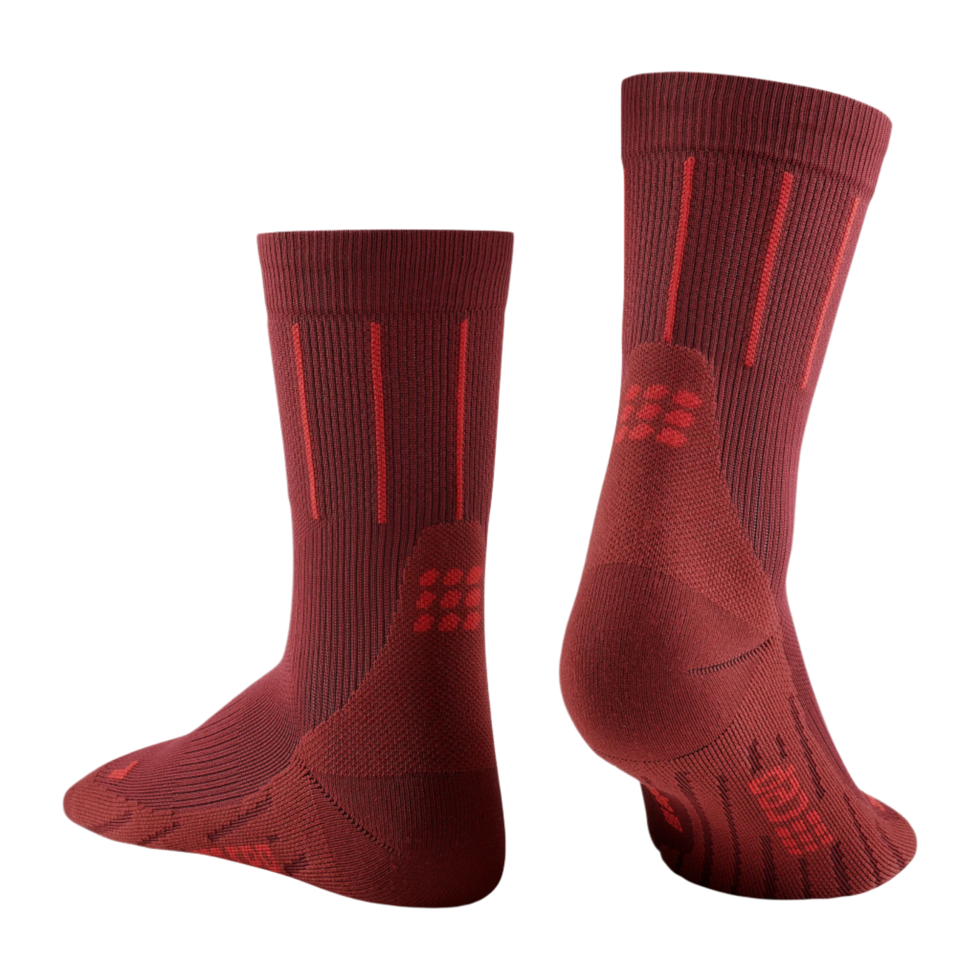 Pinstripe Mid Cut Compression Socks, Men