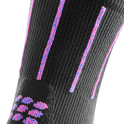 Pinstripe Mid Cut Compression Socks, Women