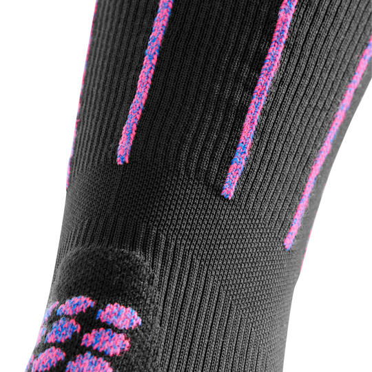Ψηλές κάλτσες συμπίεσης με ρίγες, γυναίκες
