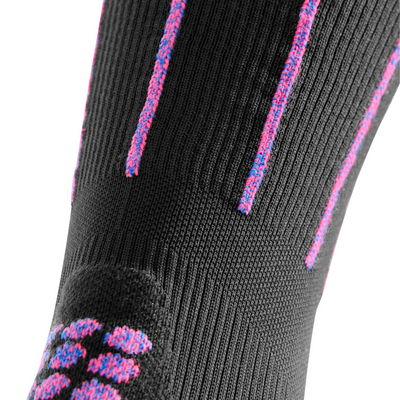 Pinstripe Tall Compression Socks, Women