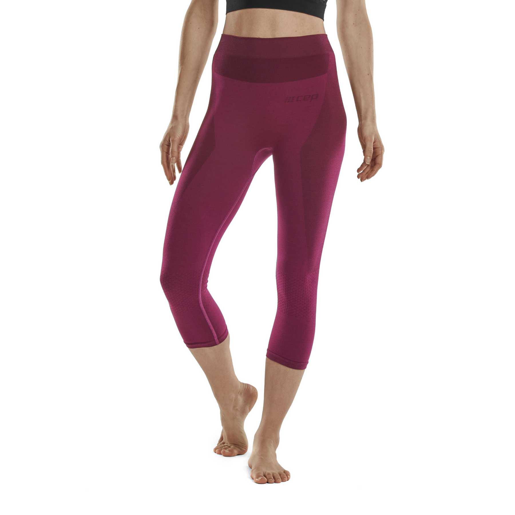 Skins Compression Series-3 Women's 7/8 Tights Burgundy XS