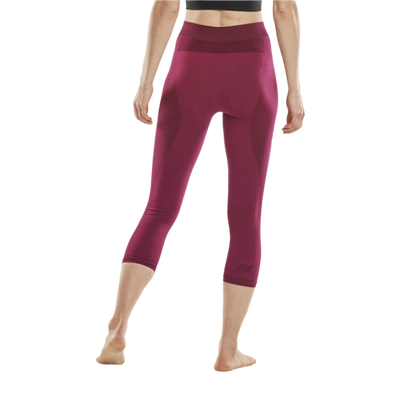 Ski Merino 3/4 Base Tights, Women
