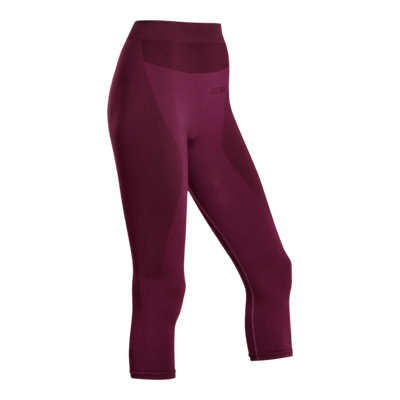 Ski Merino 3/4 Base Tights, Women