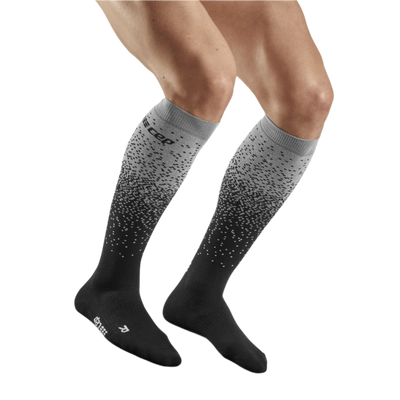 Ski Snowfall Tall Compression Socks, Men