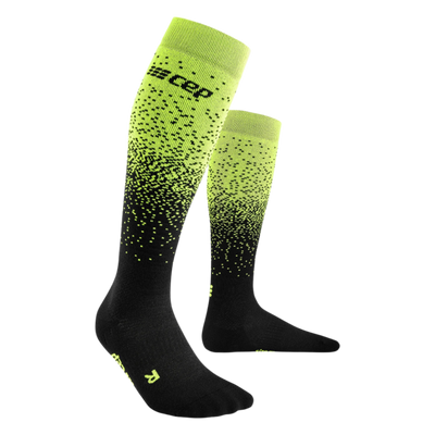 Ski Snowfall Tall Compression Socks, Women