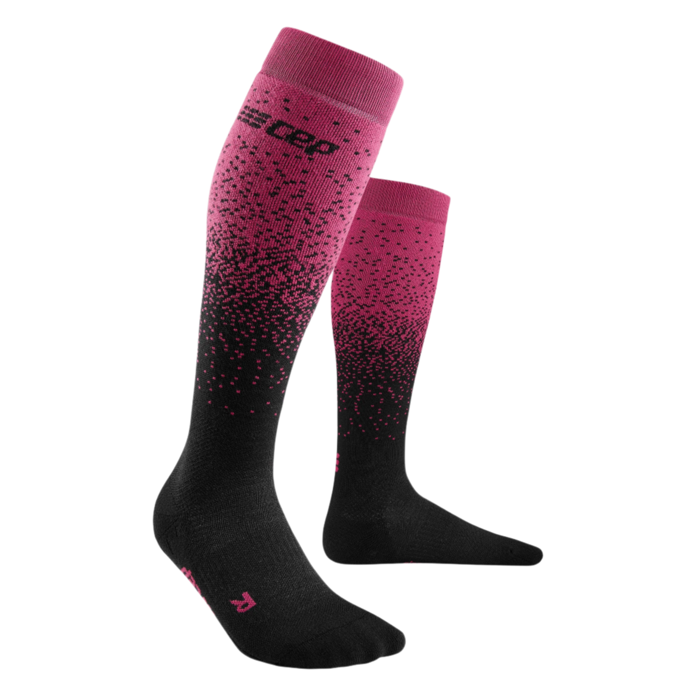 Ski Snowfall Tall Compression Socks, Women