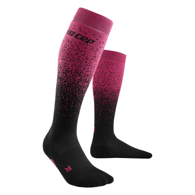 Ski Snowfall Tall Compression Socks, Women