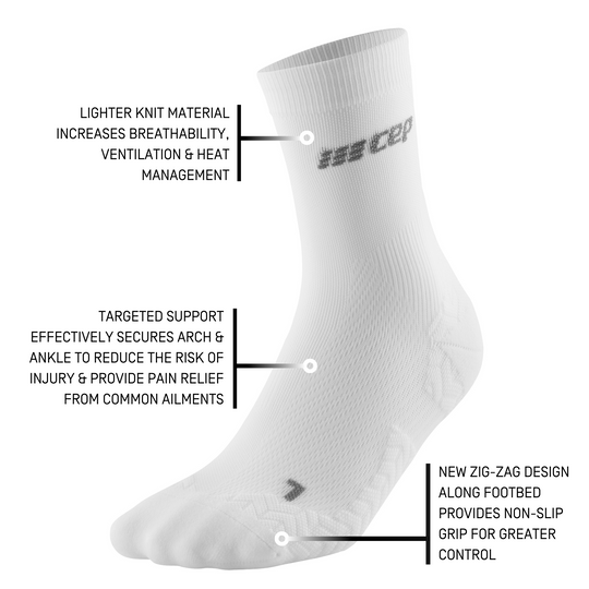Ultralight Mid Cut Compression Socks, Men