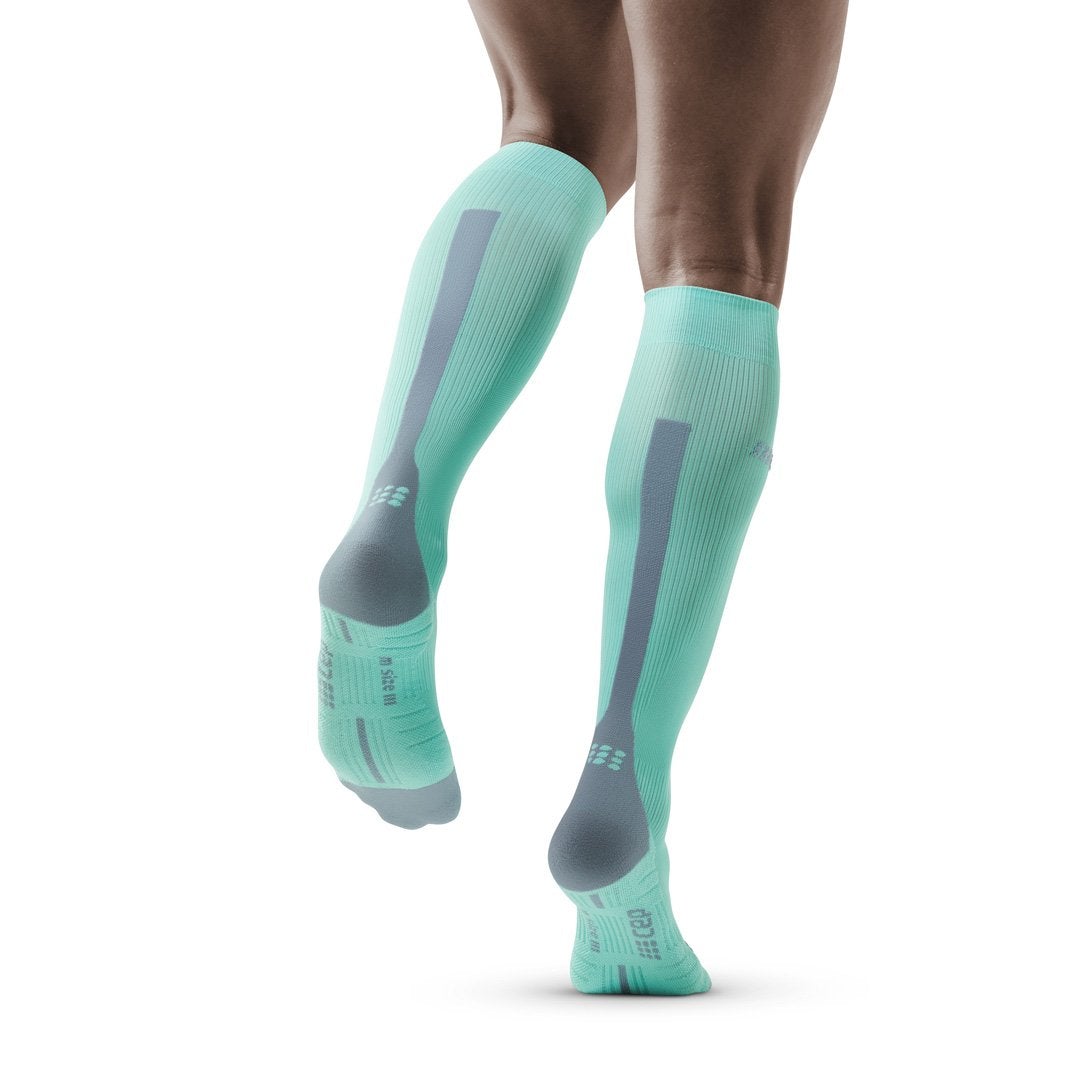 Tall Compression Socks 3.0, Men, Ice/Grey - Back View