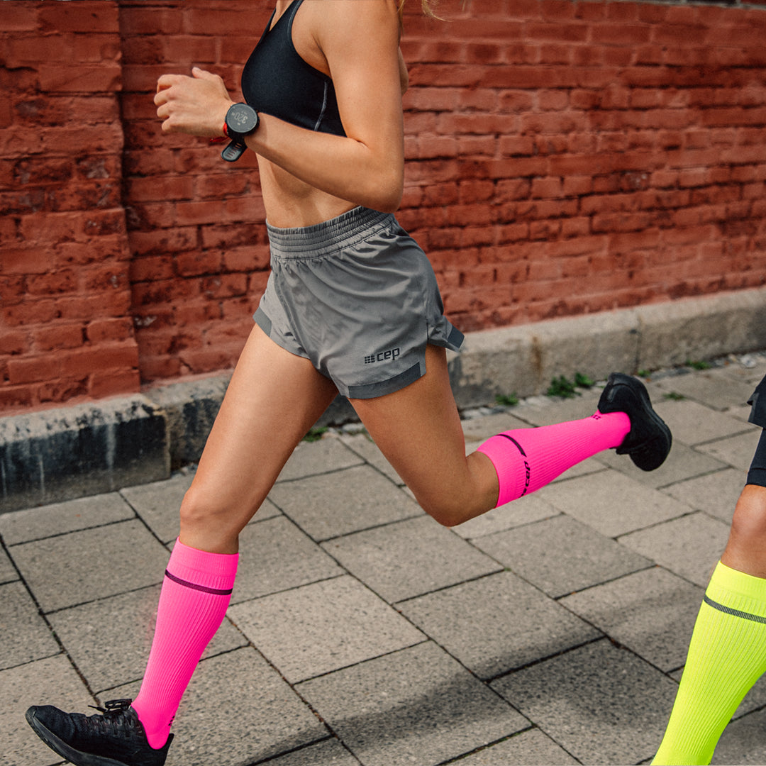 Neon Tall Compression Socks, Women