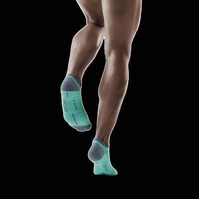 No Show Compression Socks 3.0, Men, Ice/Grey, Back View