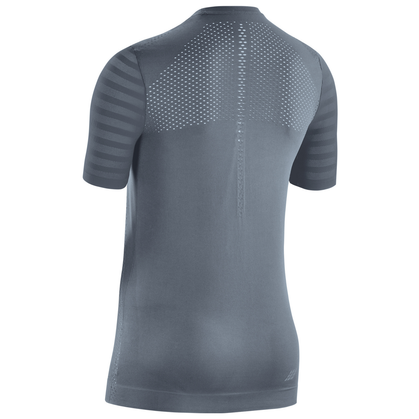 Ultralight Short Sleeve Shirt, Women, Grey, Back View