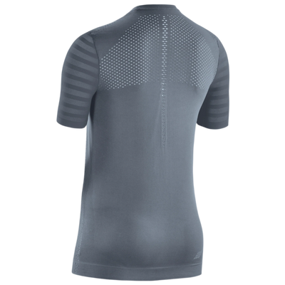 Ultralight Short Sleeve Shirt, Women, Grey, Back View