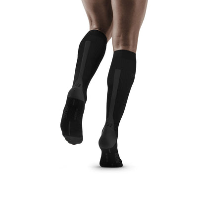 Tall Compression Socks 3.0, Men, Black/Dark Grey - Back View
