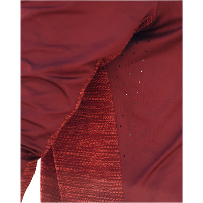 Run Long Sleeve Shirt, Men, Dark Red, Detail