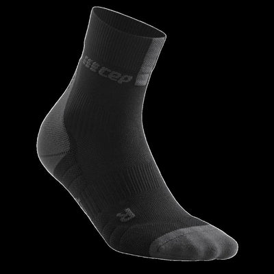 Short Compression Socks 3.0, Women, Black/Dark Grey - Side View