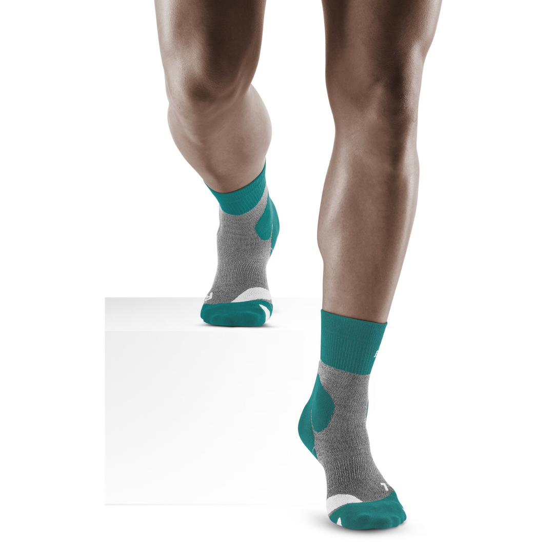 Hiking Merino Mid Cut Compression Socks, Men
