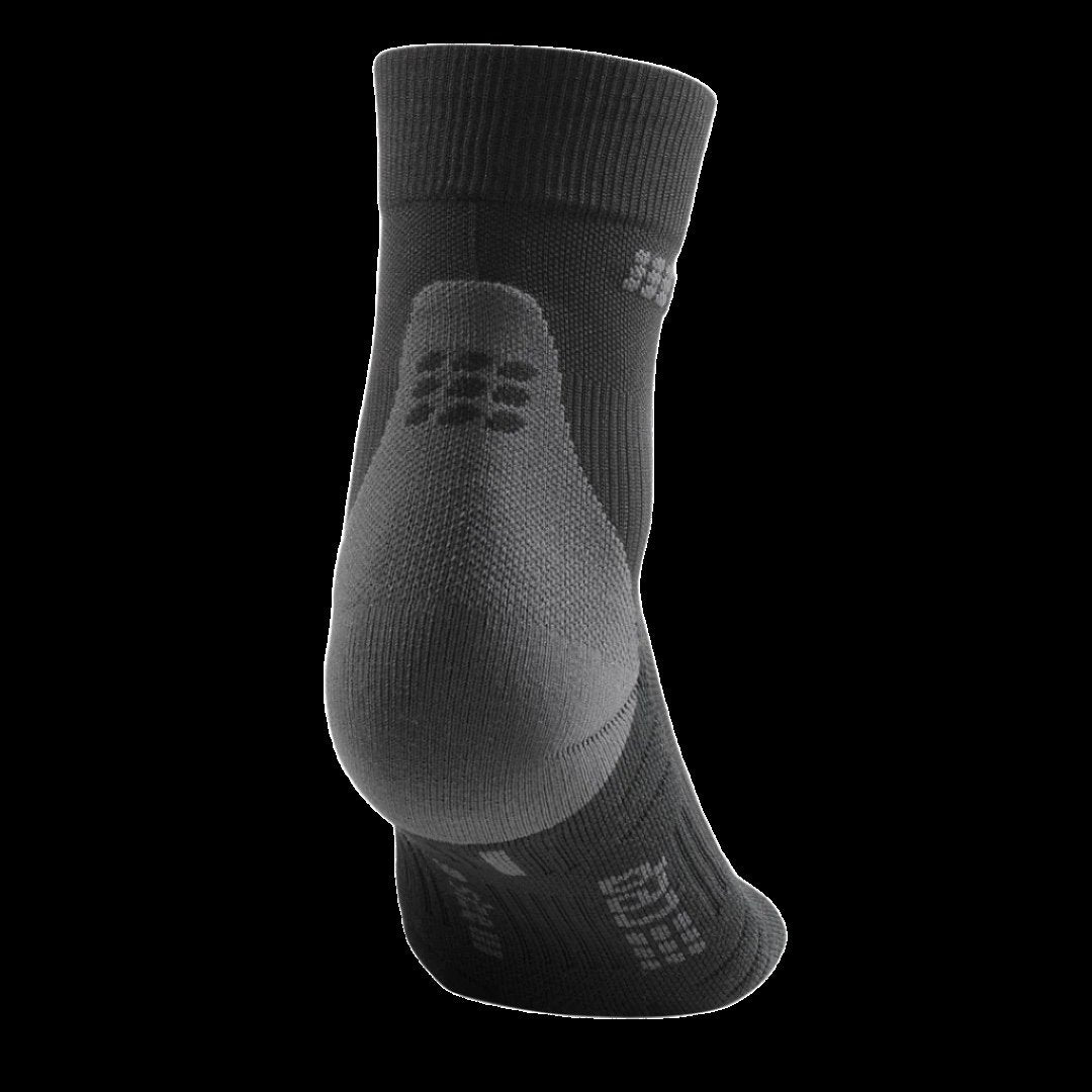 Short Compression Socks 3.0, Women, Black/Dark Grey - Back View