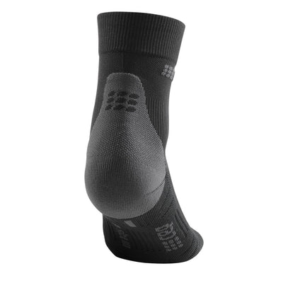 Short Compression Socks 3.0, Women, Black/Dark Grey - Back View