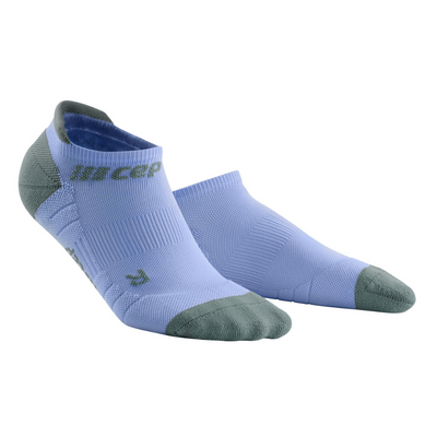 No Show Compression Socks 3.0, Women, Sky/Grey, Side View