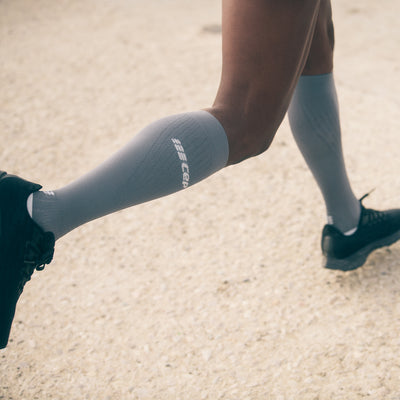 Ultralight Tall Compression Socks, Women, Petrol/Red, Lifestyle