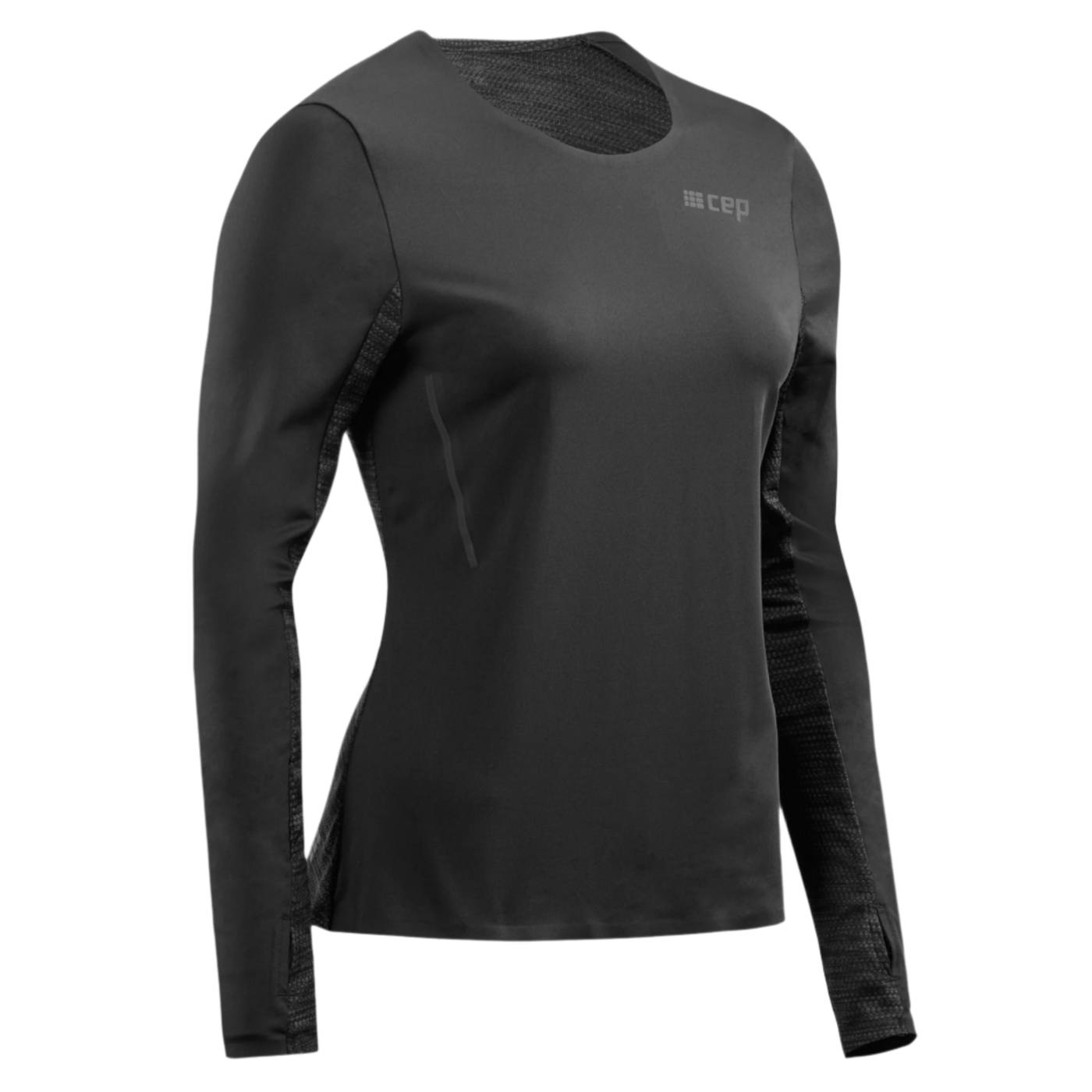 Run Long Sleeve Shirt, Women, Black