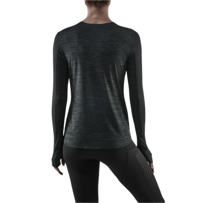 Run Long Sleeve Shirt, Women, Black