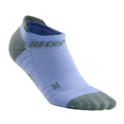 No Show Compression Socks 3.0, Women, Sky/Grey, Front View